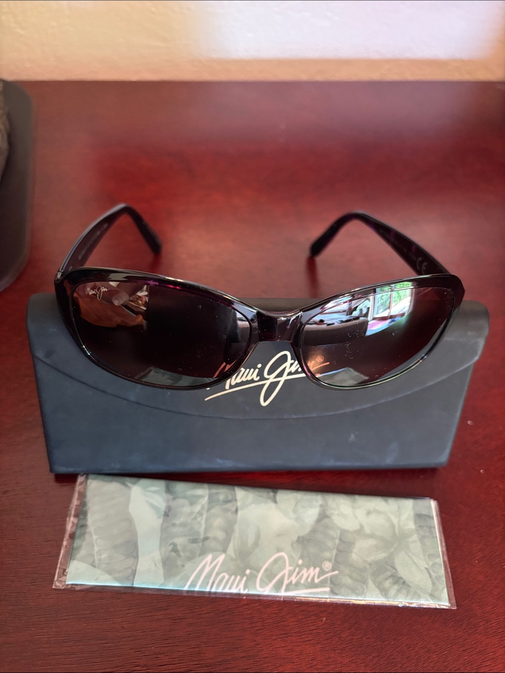 NWOT Maui Jim Koki Beach sunglasses w/Maui Rose polarized lenses - Picture 12 of 16